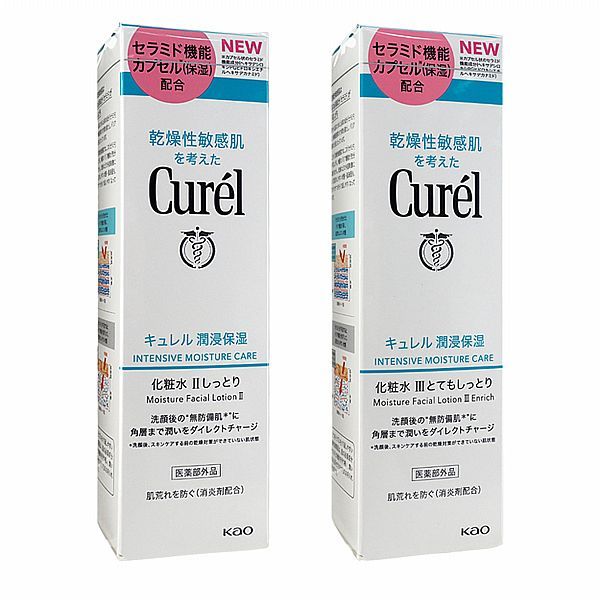 花王 Curel  潤浸保濕化粧水(150ml) II-輕潤型／III-潤澤型 款式可選【小三美日】D236043