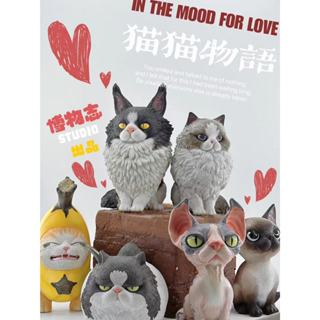 【MOVE】 (現貨) 博物志 貓貓物語 第一彈 緬因貓 波斯貓 無毛貓 長毛貓 模擬 模型 收藏品 公仔 可愛動物