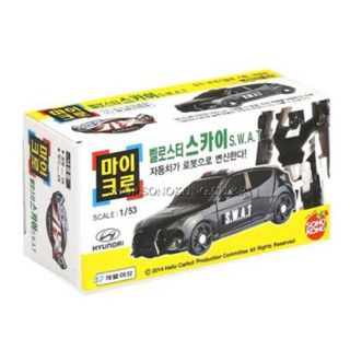 免運🌟現貨🎈韓國境內 hello Carbot 衝鋒戰士 特警飛天 迷你機器人 變形車 變形機器人