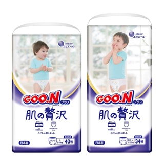 日本大王 GOO.N 境內版奢華肌褲型紙尿褲(跳跳褲) 箱購3包 (L/XL)【甜蜜家族】