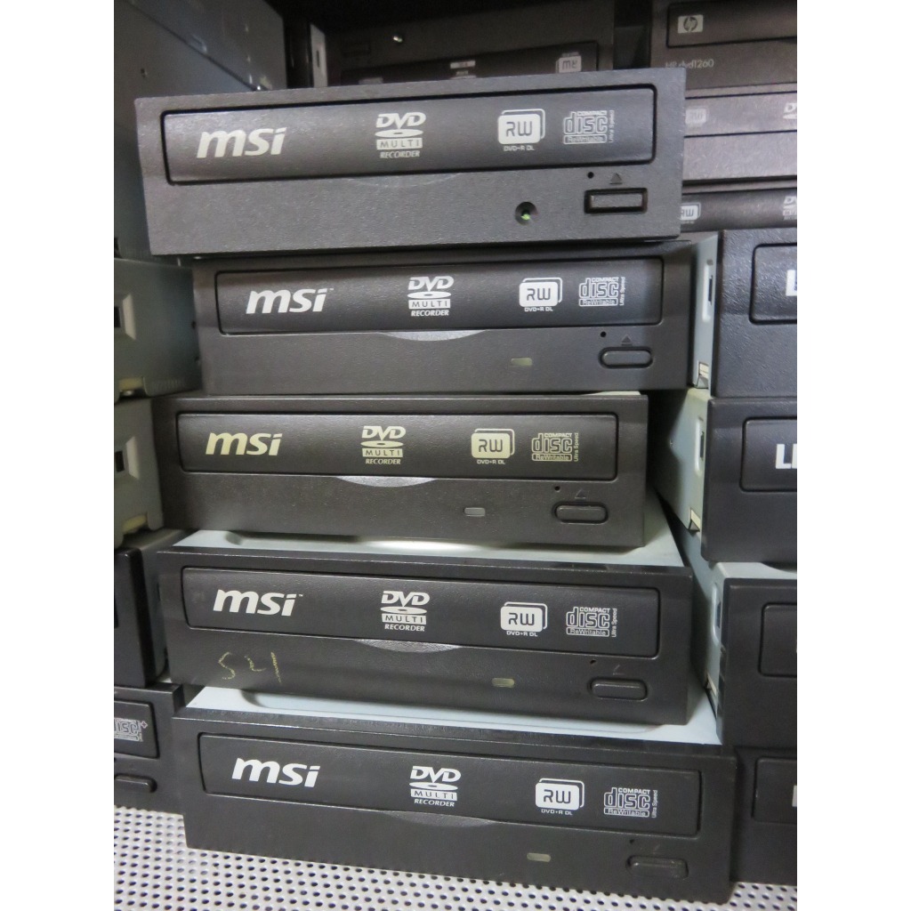 SATA內接DVD燒錄機 -DVD16X MSI 微星 +R DL  直購價40