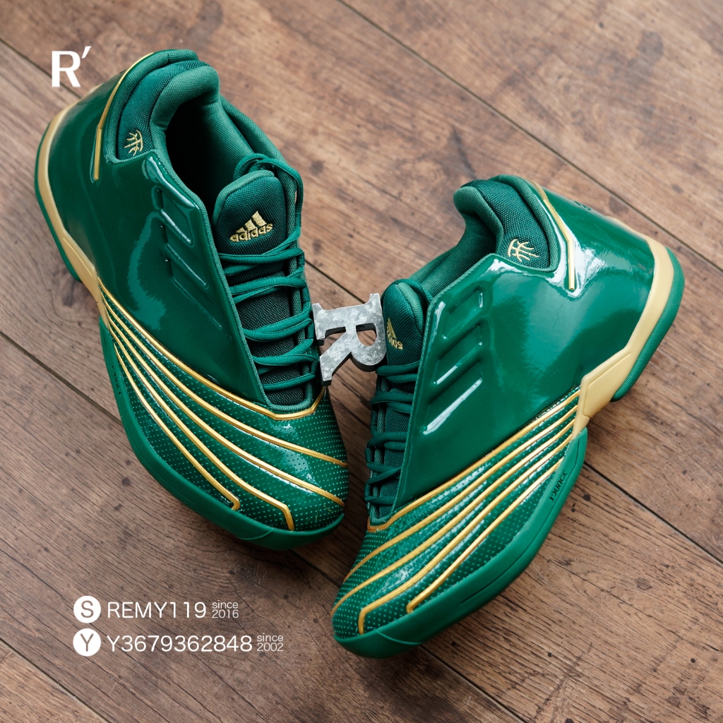 R'代購 Adidas T-Mac 2 Restomod SVSM Restomod Lebron 金綠 FY9931