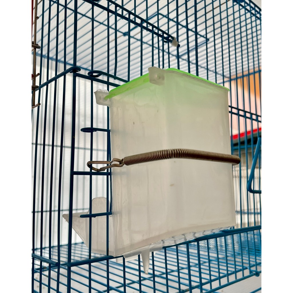 [沐沐屋]鳥用自動下料餵食器  鳥用自動餵食器 鳥用自動飼料盒   外掛補充式