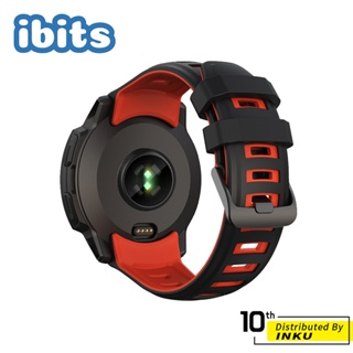 ibits Garmin Instinct 2X 本能雙色矽膠錶帶 佳明替換腕帶 透氣 耐用 不斷裂 防水 運動錶帶