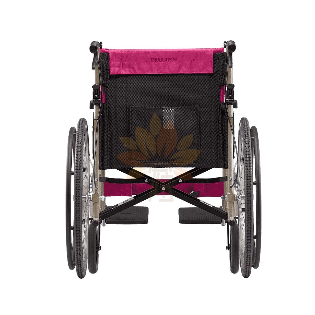 康揚 鋁合金輪椅 KM-1505 可補助 冬夏兩用背可折 鋁合金手動輪椅 KM1505 座高輪椅 好坐輪椅 康揚輪椅