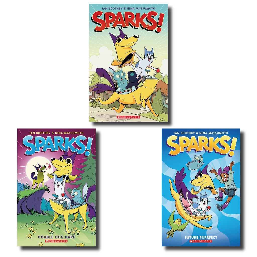 【精選組合】Sparks!套書 {共3本}/ Ian Boothby 文鶴書店 Crane Publishing
