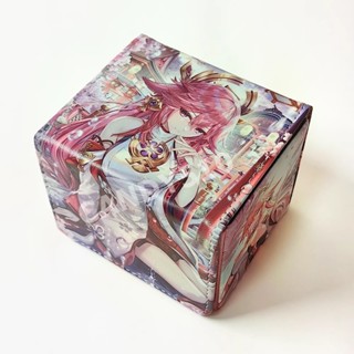 遊戲王卡盒原神八重神子卡牌盒WS寶可夢OPTCG萬智牌皮卡片收納盒