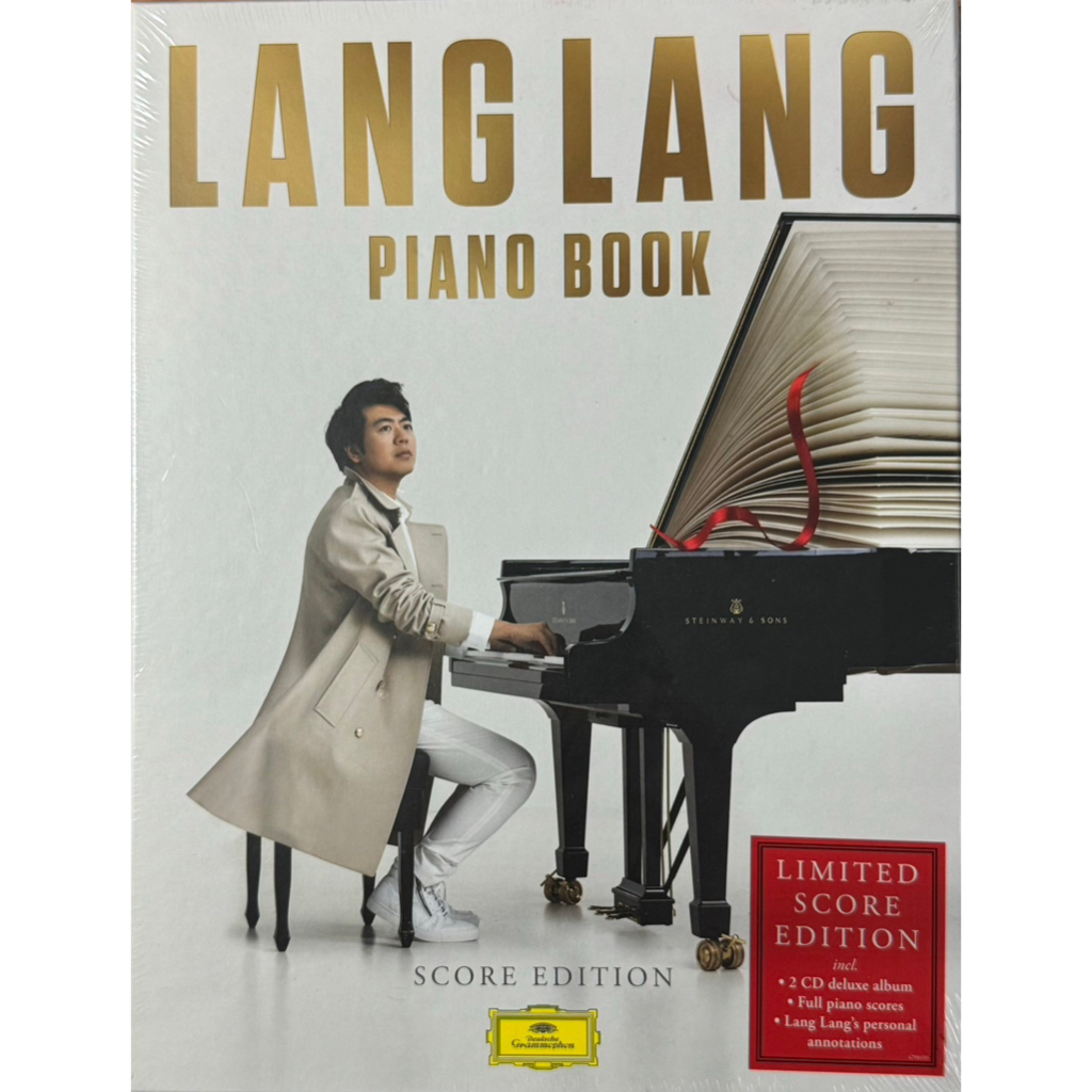 Classical Music中國鋼琴名家郎朗 Piano Book古典鋼琴演奏限量雙CD+樂譜 歐版全新未拆封 已絕版