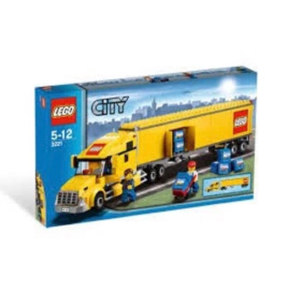 LEGO 樂高 3221 黄色樂高貨櫃車