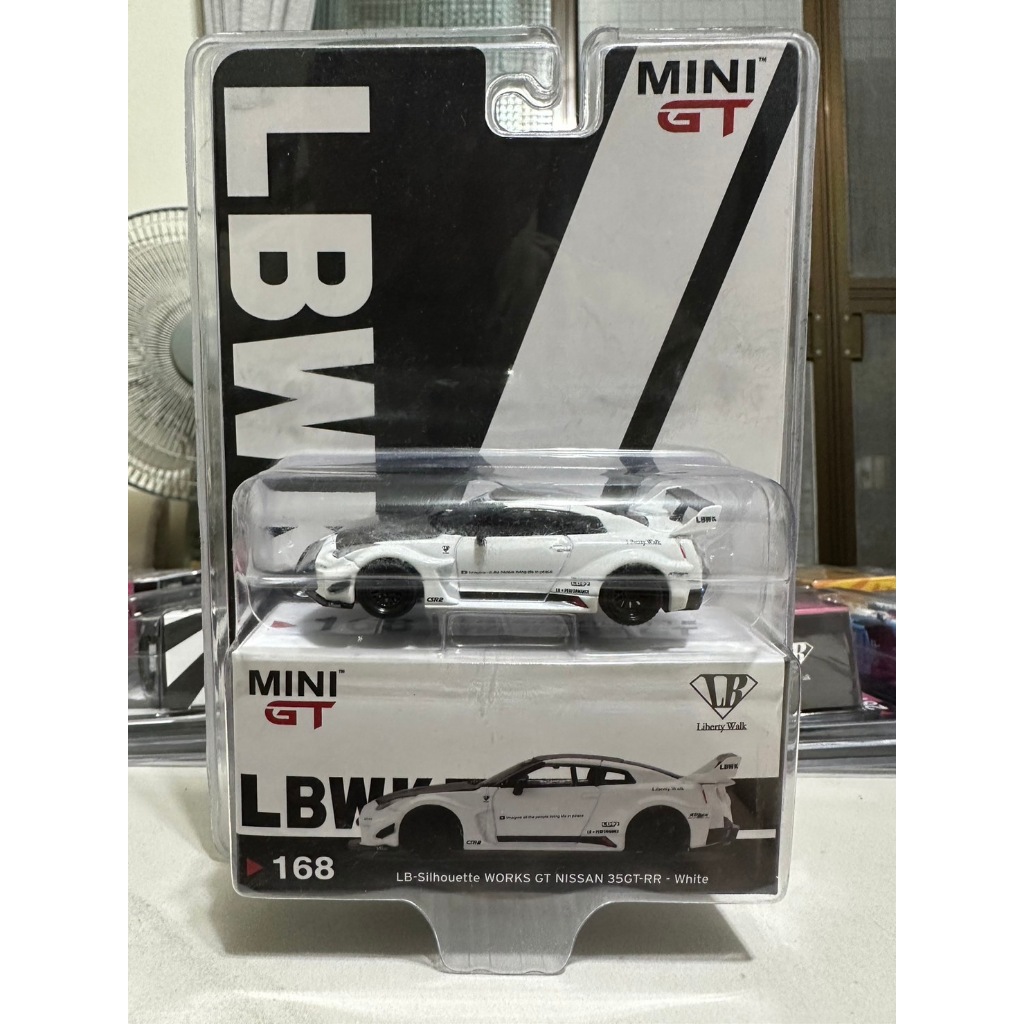 泡泡TOYS Mini GT 168 吊卡 LB WORKS GT-R GTR R35 35GT-RR