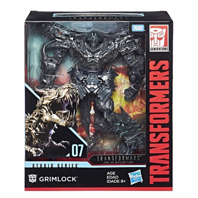 絕版全新現貨代理版 變形金剛 ss07 鋼索 鋼鎖 Grimlock 最終騎士 電影五 柯博文 大黃蜂 甩尾 電影工作室