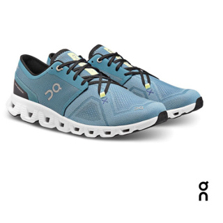 新品【瑞士ON】男Cloud X3 多功能健行鞋『灰藍』#6098255慢跑 健行 健行鞋 多功能鞋 休閒鞋