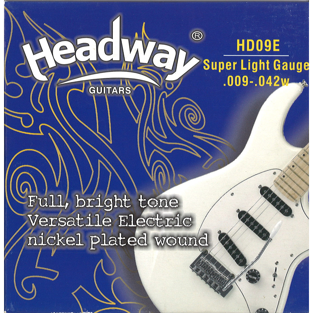Headway HD09E 電吉他弦 0942 鎳弦【補給站樂器】贈捲弦器一支 免運費服務