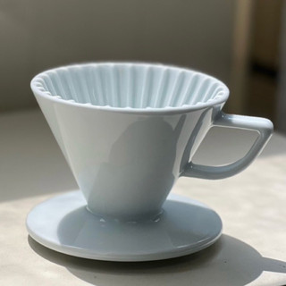 【日本 波佐見燒】X1極萃濾杯 錐形濾杯 頂級陶瓷材質 極致萃取 流速順暢 日本Kono陶瓷版 C40 磨豆機 完美搭配
