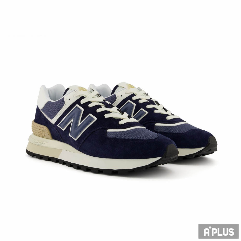 NEW BALANCE 男 574系列 休閒鞋 金標 海軍藍 - U574LGBB