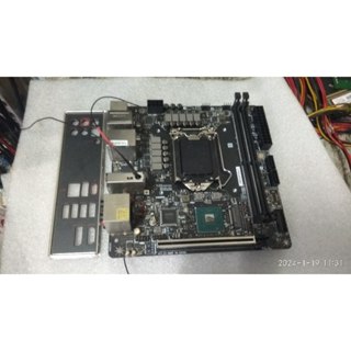 賣2手良品微星MSI MEG Z490 Trident X (MS-B926) Gaming 拆機ITX電競主機板附檔板