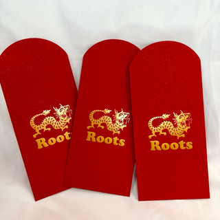 現貨🔥全新Roots龍年紅包袋(3入) Roots紅包袋 專櫃紅包袋 龍年紅包 新年紅包袋 過年紅包袋 文具用品
