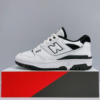 New Balance 550 NB 男女款 黑白色 熊貓 D楦 皮革 復古 運動 休閒鞋 BB550HA1