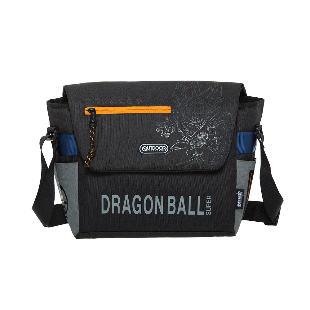 【OUTDOOR】DRAGON BALL SUPER七龍珠超-悟空信差包-黑色 ODDB23I03BK