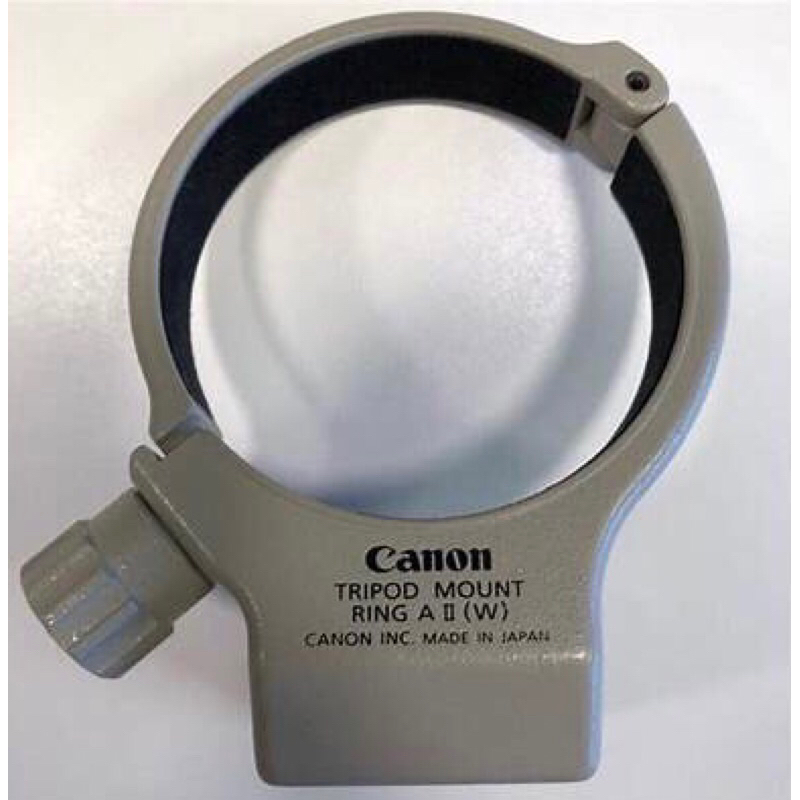 逸品釋出 Canon TRIPOD MOUNT RING A II (W) 小小白原廠鏡頭腳架環