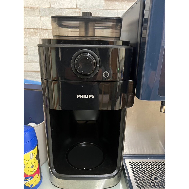 售二手PHILIPS 飛利浦 全自動研磨美式咖啡機 HD7761非常少用所以售1200元面交私如圖