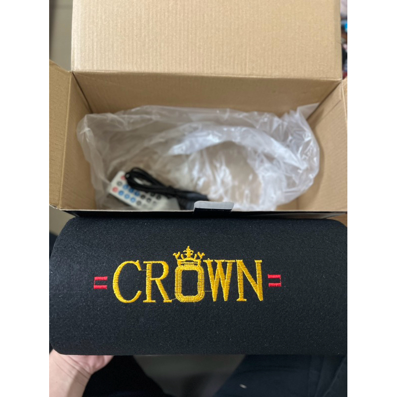 全新現貨CROWN皇冠 8吋 巨砲 蟒蛇 超級重低音喇叭 喇叭 音響 音箱 大音量 插卡 USB 隨身碟