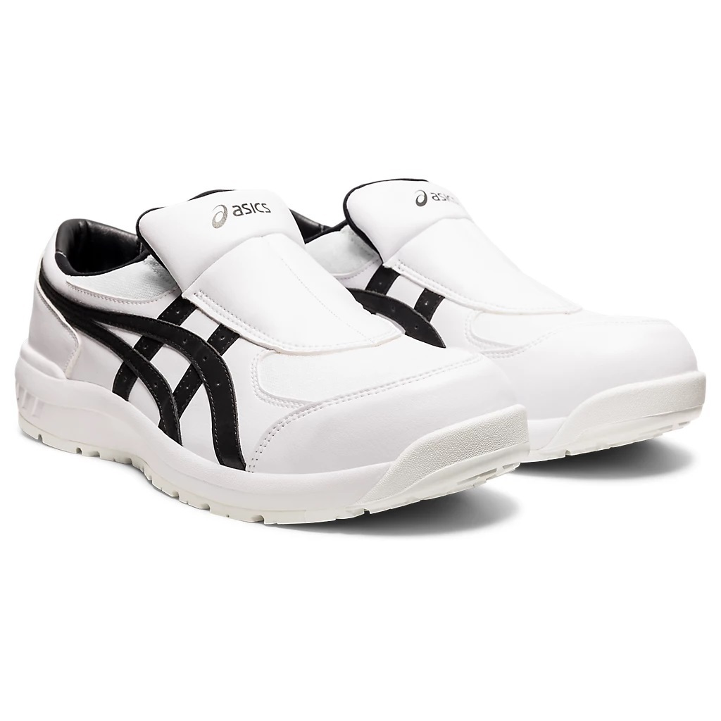 ASICS CP211 塑鋼安全鞋-✈日本直送✈(可開統編)-共三色-白色 x 黑色