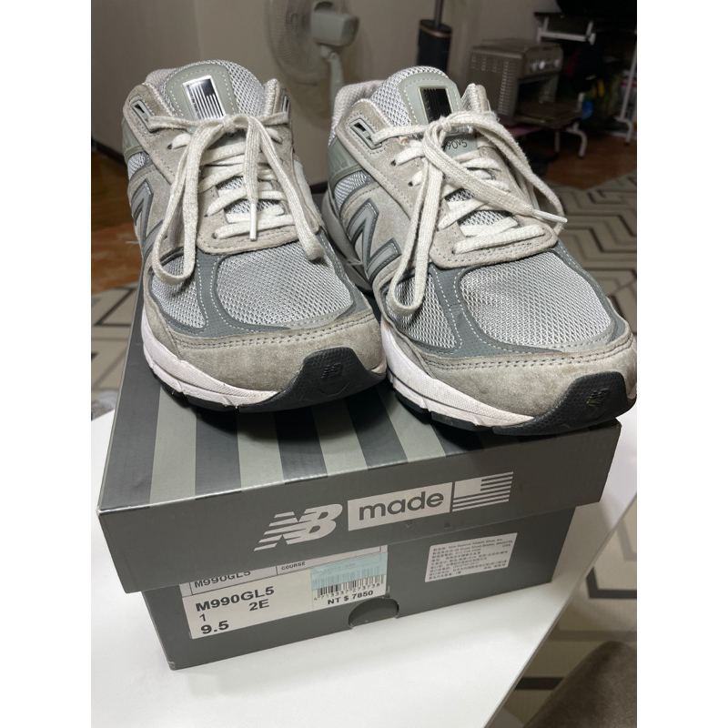 NEW BALANCE 990V5 9.5 付原鞋盒