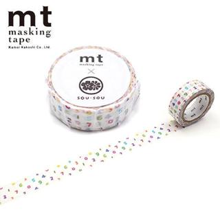 日本mt和紙膠帶 × SOU．SOU系列 十數彩色(日本製)