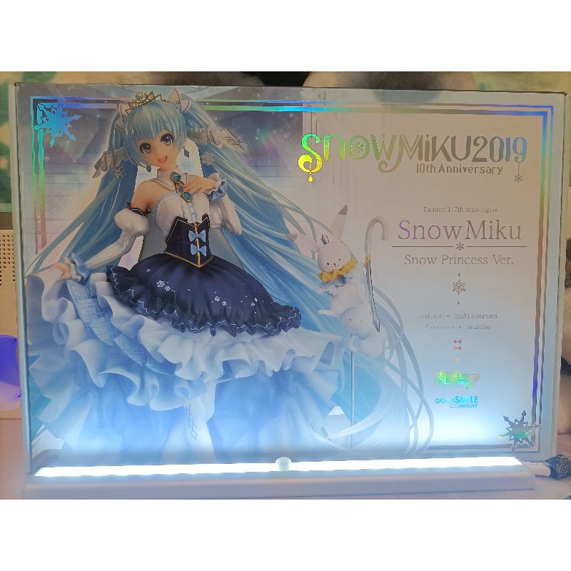 2019雪初音pvc正版公仔