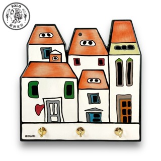 【SOLO EV for home】義大利 EGAN 16CM 掛勾 歐式小屋系列 居家裝飾 生活用品 廚房用具