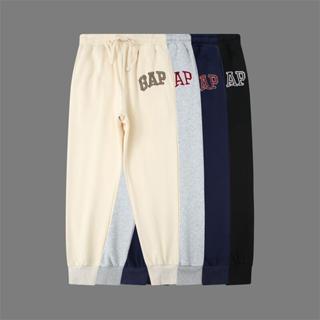 【正品熱銷】 GAP 黑色 灰色 棉褲 刷毛款刺繡 logo 徽章 電繡 長褲 休閒褲長棉褲