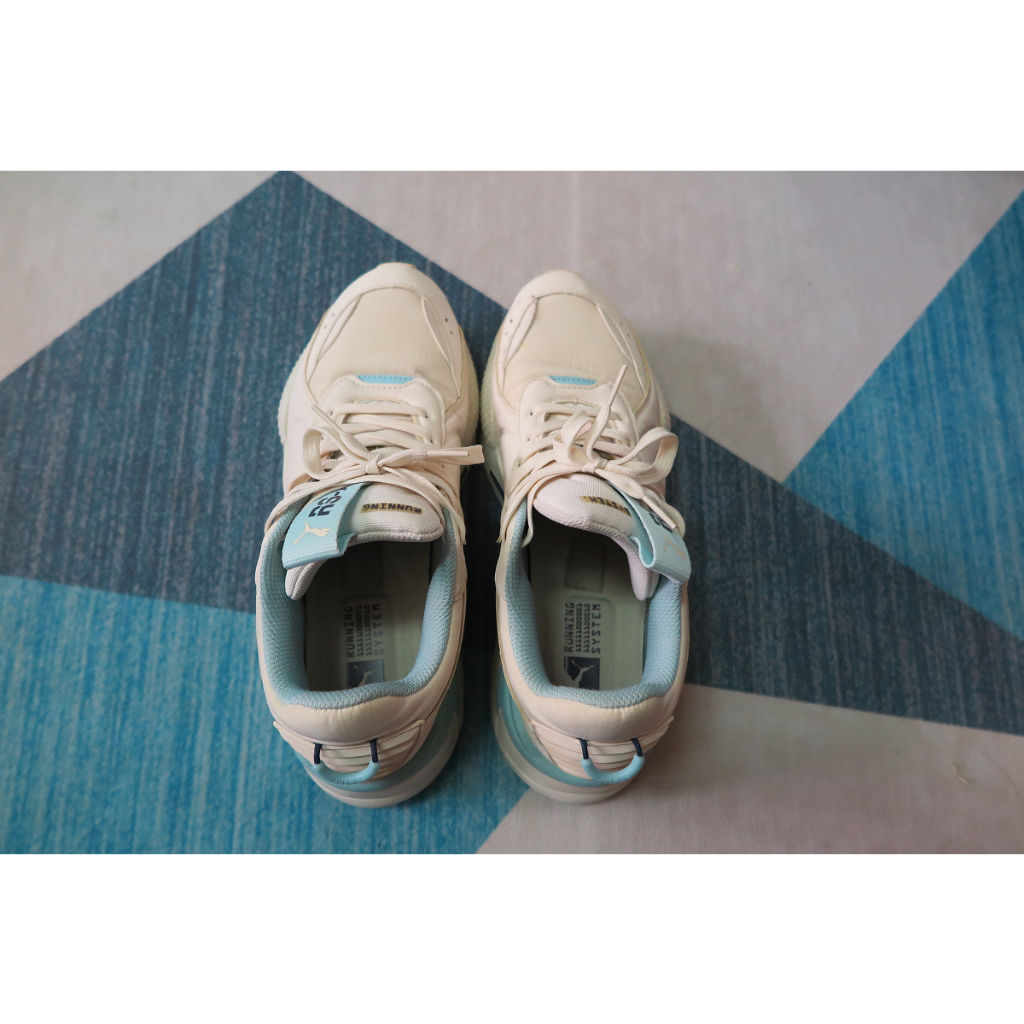 PUMA RS-X Cream 白 藍 老爹鞋