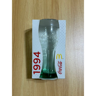 全新 麥當勞 可口可樂 1994年曲線杯 復刻玻璃杯 紀念杯 coca-cola