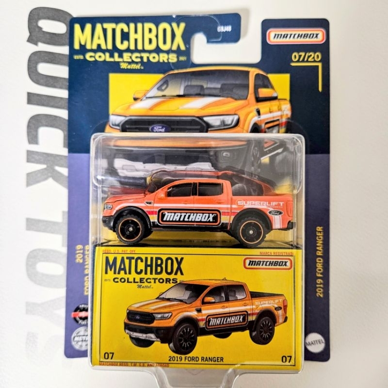 ◤玩具快克◢ MATCHBOX 火柴盒 收藏家 精裝 膠胎 福特 皮卡 貨卡 FORD RANGER