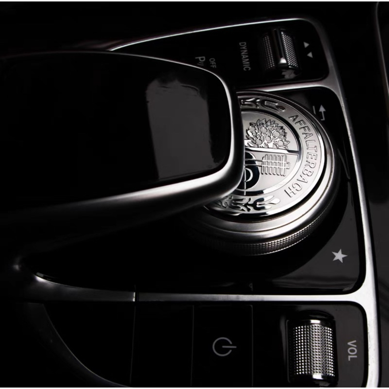 Mercedes AMG 發動按鈕 中控旋鈕貼片 C300 C250 C200 C180 E300 E200