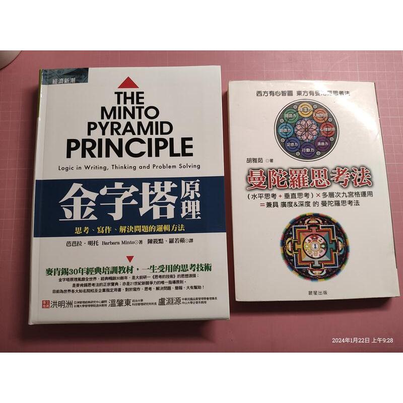 買一送一《 曼陀羅思考法 》胡雅茹著 晨星 民2011年初版(送《金字塔原理》芭芭拉.明托)【CS超聖文化2讚】