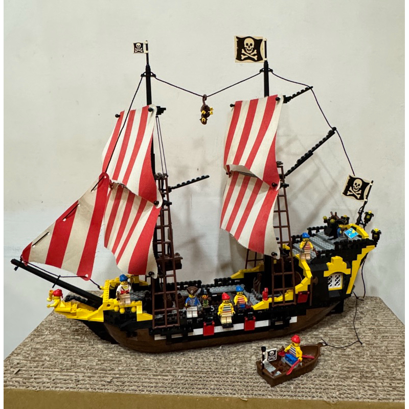 LEGO 樂高 6285 黑海梭魚號 海盜 官兵 骷髏