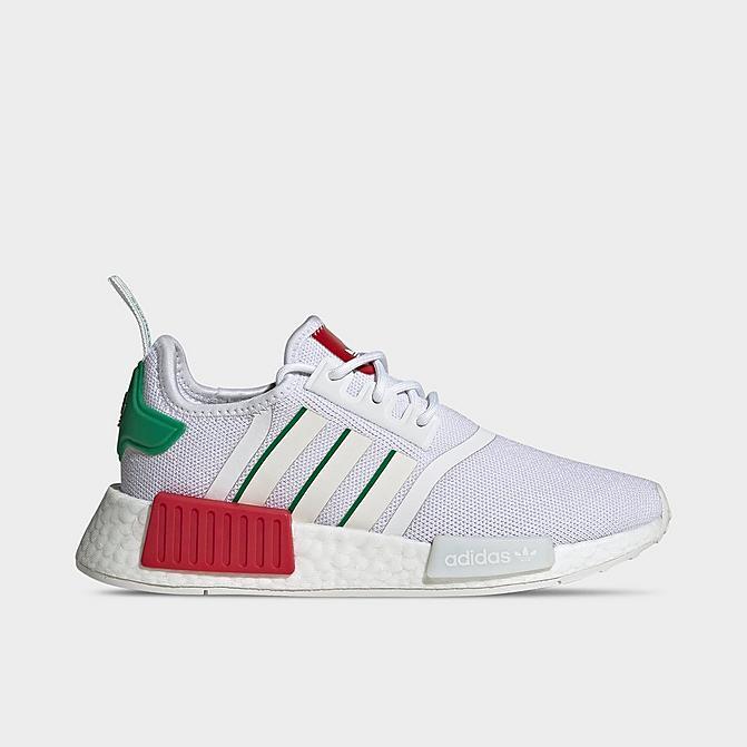 【小八】adidas NMD R1 J White Green 聖誕節 HQ9987