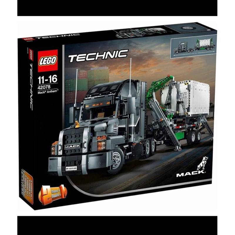 可刷卡 LEGO樂高 TECHNIC科技系列 42078 麥克卡車 Mack Anthem