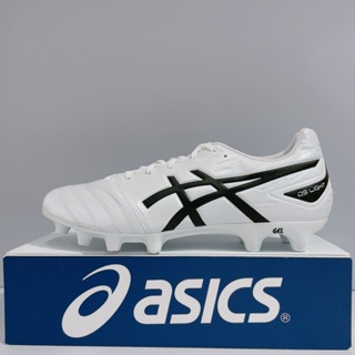 ASICS DS LIGHT CLUB (2E) 男生 白色 寬楦 戶外 塑膠釘 運動 足球鞋 1103A097-101