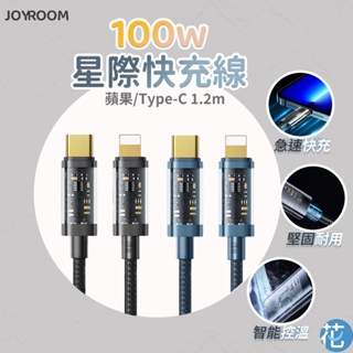 花森美💠JOYROOM 100W PD快充充電線 蘋果Type-C to Type-C 數據線 傳輸線 筆電 平板 手機