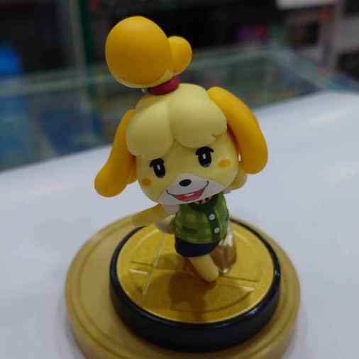 Amiibo 動物森友會 動物之森 動森公仔~西施惠大亂鬥~[拆封展示品]序號未使用沒附外盒~