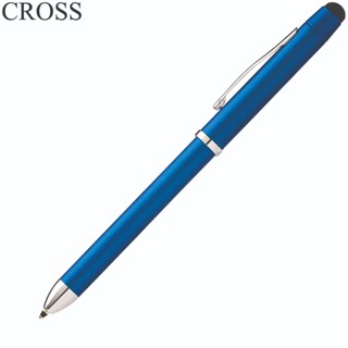 【Penworld】CROSS高仕 TECH3金屬藍觸控3功能筆 AT0090-8