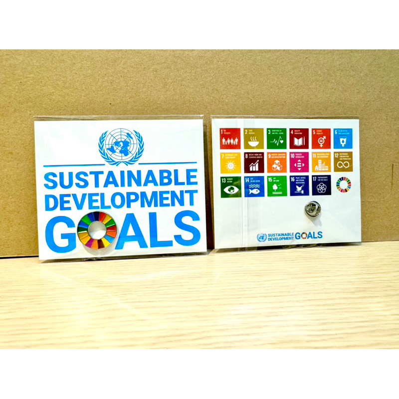 現貨  聯合國17項永續發展目標 SDGs徽章 SDGs胸章 別針