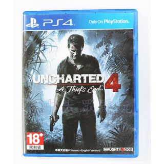 PS4 秘境探險 4：盜賊末路 (中文版)**(二手片-光碟約9成8新)【臺中大眾電玩】電視遊樂器專賣店