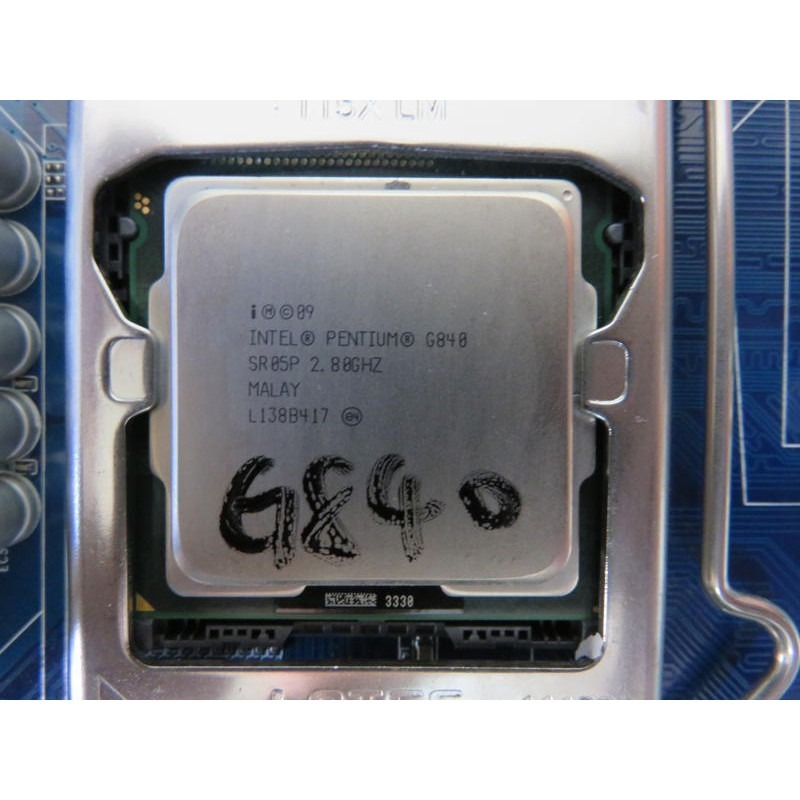 C.1155CPU- Intel Processor G840 (3M Cache, 2.80 GHz)  直購價80