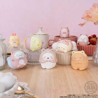 -PU-[現貨-盒玩] Bandai 角落生物 軟膠公仔 系列8 熊咖啡主題