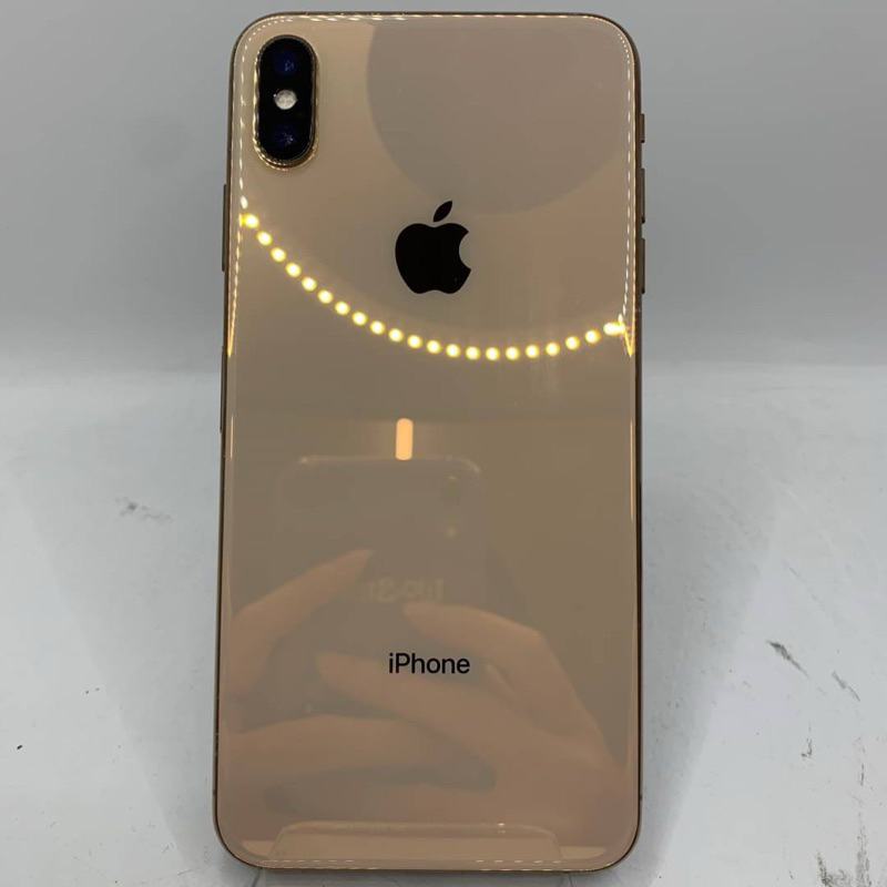 iPhone XS Max 256g金 副廠電池 Ios17.2.1 單機無傷