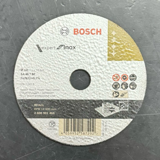 博世 Bosch 4吋 砂輪機切片 砂輪片 切斷片 105*1*16mm 台灣製